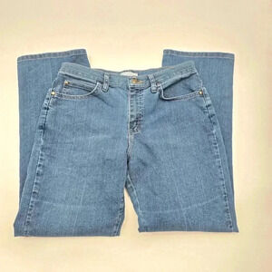 Lee Blue Relaxed Fit Denim Jeans Pants 8 Petite‎